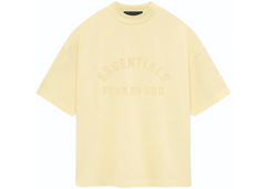 Fear of God Essentials Heavy Jersey T-Shirt - Garden Yellow (FW23)