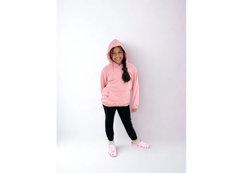 Undrground Moving In Silence Collection Kids Hoodie - Pink