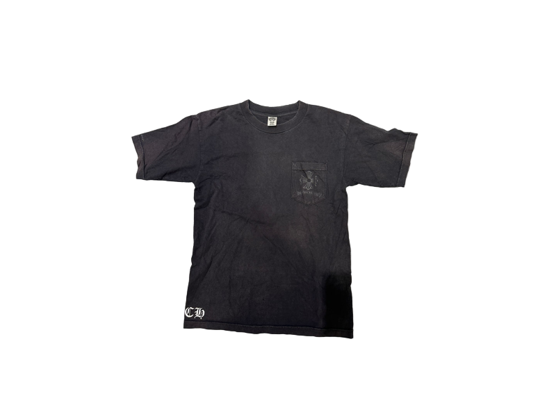 Chrome Hearts Vintage Tonal Cross Hollywood T-Shirt - Black