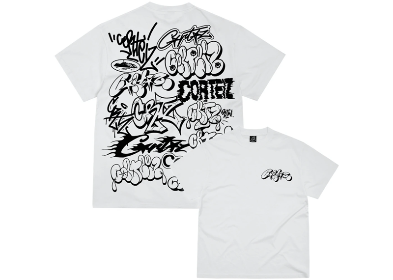 Corteiz Graffiti T-Shirt - White (SS24)