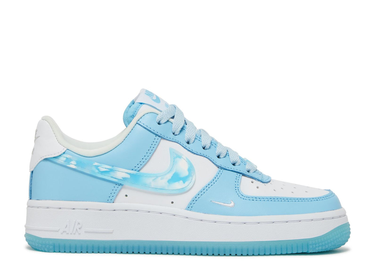 Wmns Air Force 1 07 LX Nail Art - Celestine Blue