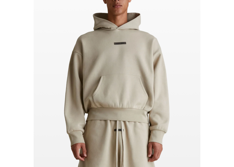 Fear of God Essentials Classic Fleece Hoodie - Timber (SS25)