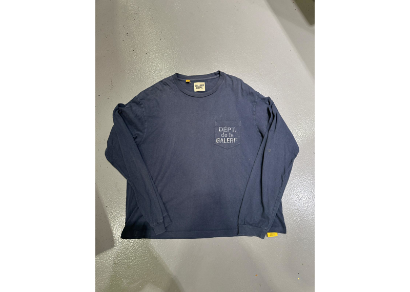 Gallery Dept. French Long Sleeve T-Shirt - Navy