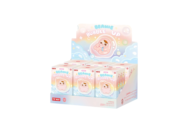 Pop Mart Pucky Beanie Bubble Up Series Plush Pendant Blind Box