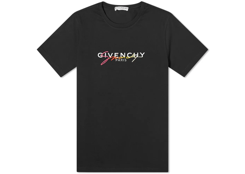 Givenchy Paris Signature Embroidered Logo T-Shirt