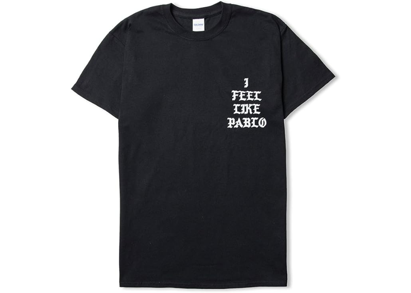 Kanye West I Feel Like Pablo Tee Black