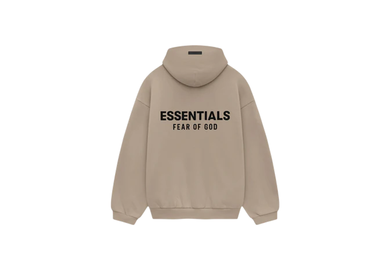 Fear Of God Essentials Fleece Hoodie - Desert Sand (FW24)