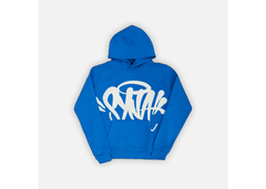 Syna World Logo Hoodie - Blue/White