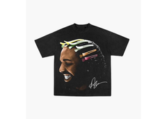 Legget Drake Big Head T-Shirt - Black