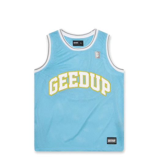 Geedup Co Basketball Jersey - Sky Blue