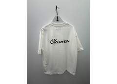 Closure Cursive Logo T-Shirt - White