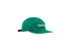 Supreme Washed Chino Twill Camp Cap Green
