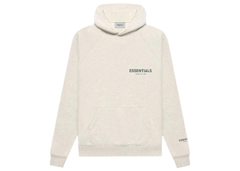 Fear Of God Essentials Hoodie - Light Heather Oatmeal (Core Collection FW21)