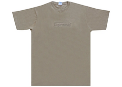 Supreme x Kaws Chalk Logo T-Shirt - Beige