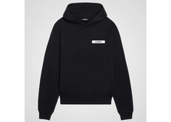 Jacquemus Le Hoodie Gros Grain Black