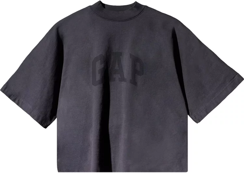 Yeezy x Gap Engineered by Balenciaga No Seam Dove T-Shirt - Black (SS22)