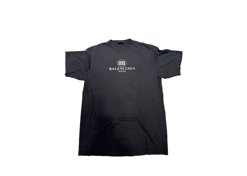 Balenciaga Mode T-Shirt - Black