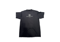 Balenciaga Mode T-Shirt - Black