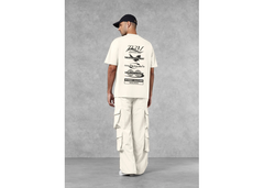 The Giving Movement Men Web Print 2.0 T-Shirt - Ivory