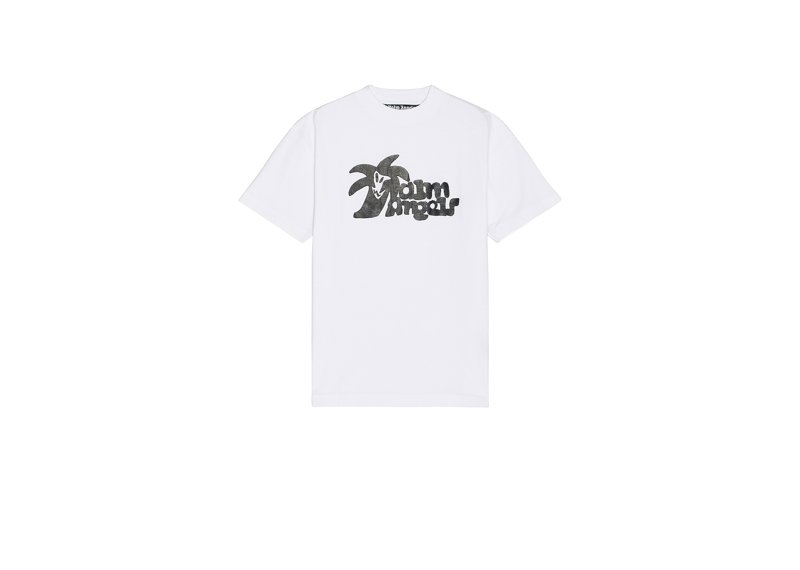 Palm Angels Hunter Classic T-Shirt - White/Black