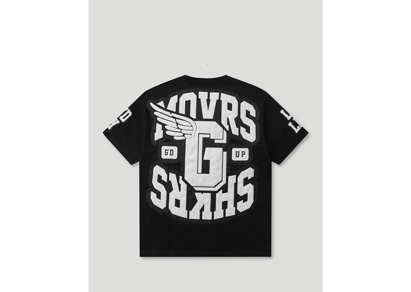 Geedup Co MVRS N SHKRS T-Shirt - Black/White