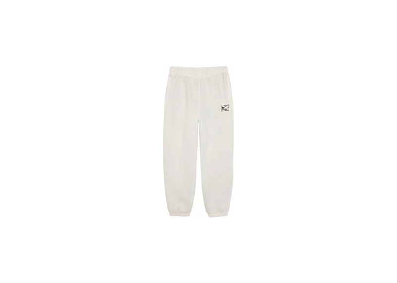 Nike x Stussy Pigment Dyed Fleece Pant - Light Bone (SS24)