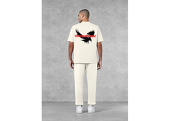 The Giving Movement Men Falcon Print T-Shirt - Ivory