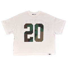 Guerilla 20 T-Shirt - White/Camo