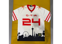 On The Arm Hometown Hero Football Jersey White