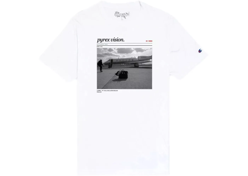 Denim Tears Virgil Abloh Pyrex Vision Tee White