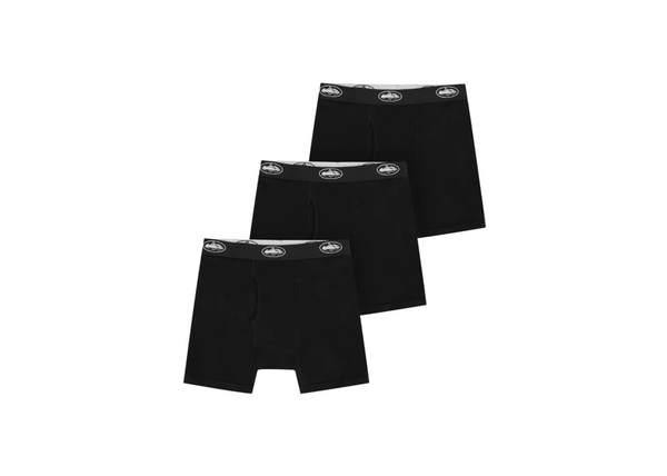 下着・アンダーウェア Corteiz Alcatraz Boxers 3 Pack - Black Corteiz Allstarz Boxers (3 Pack) Black Men's - FW23 - US