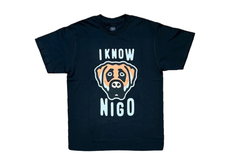 HUMAN MADE I Know Nigo T-Shirt - Black