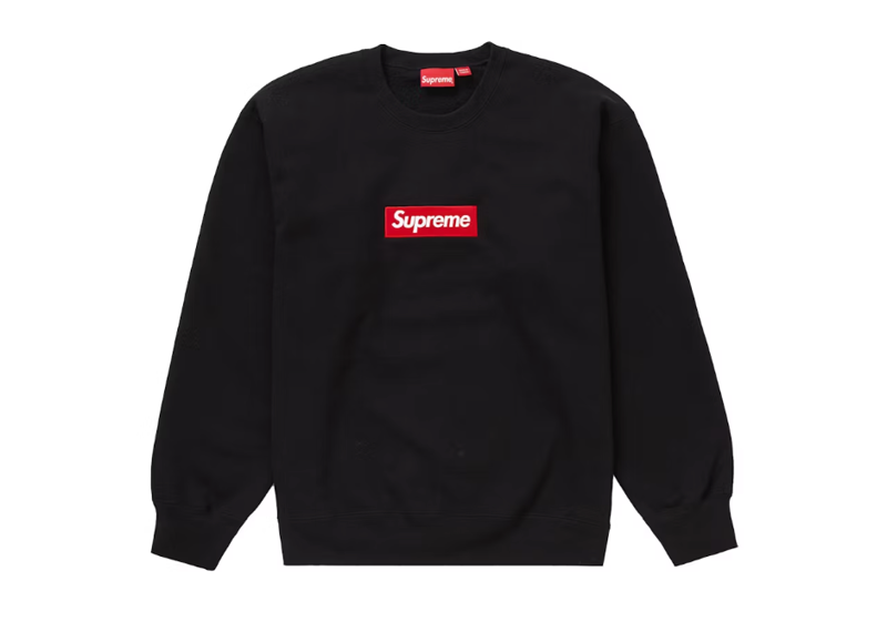 Supreme Box Logo Crewneck (FW22) Black