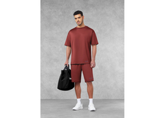 The Giving Movement Unisex Oversized T-Shirt - Dusky Maroon