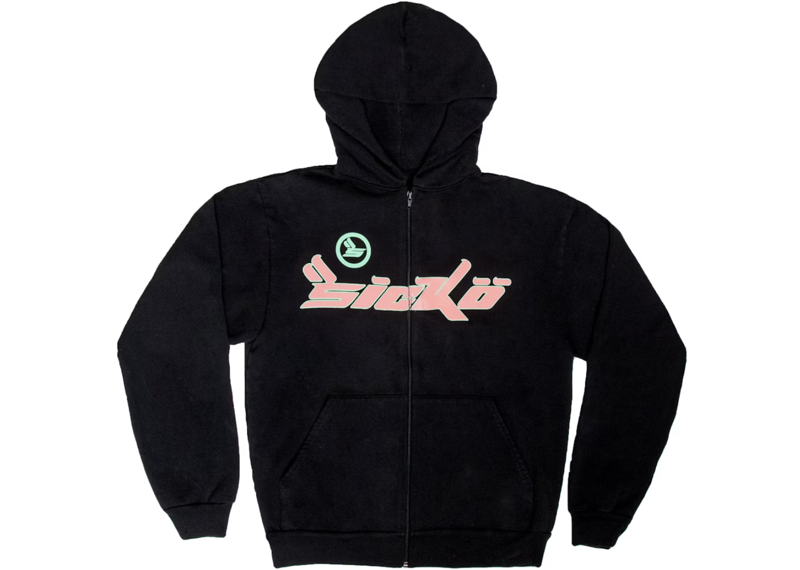 Sicko Pain Zip Up Black