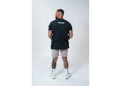 Undrground Charcoal BLK- Oversized Box Fit Tee