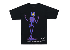 KAWS x Cactus Plant Flea Market T-shirt Black