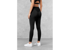 The Giving Movement 24 inch High Rise Leggings - Pitch Black