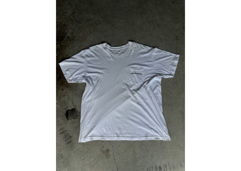 Chrome Hearts Shoulder Logo Pocket T-Shirt - White