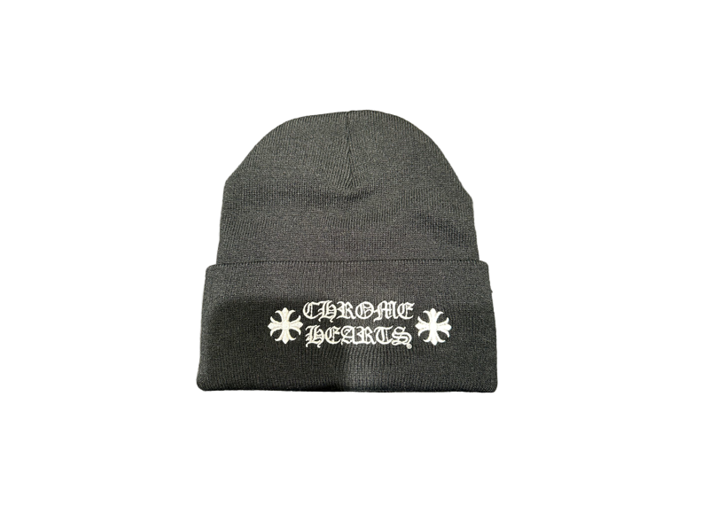 Chrome Hearts Logo Beanie - Black