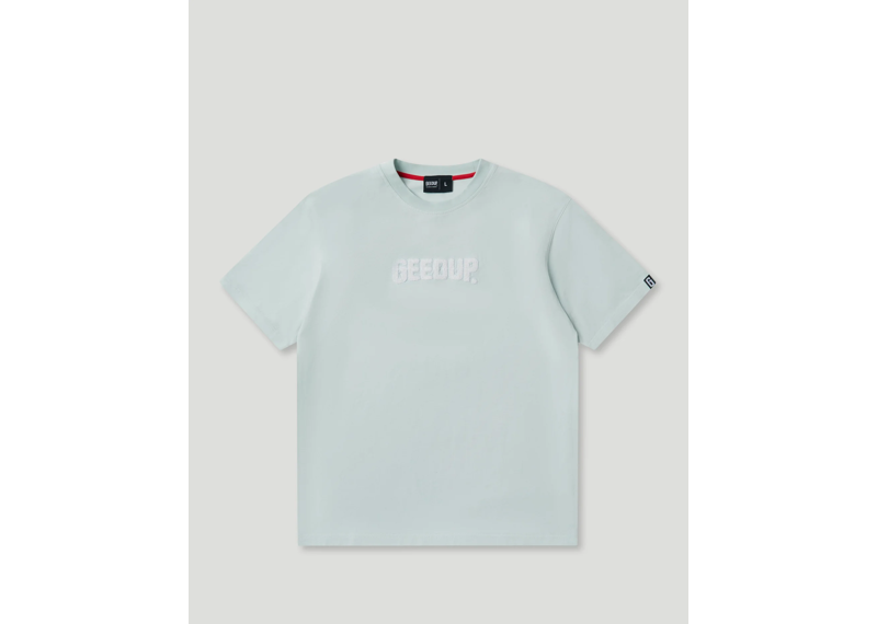Geedup Co PFK Script T-Shirt - Pale Blue
