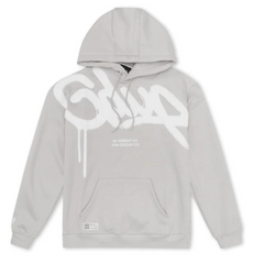 Geedup Co Handstyle Hoodie - Grey/White