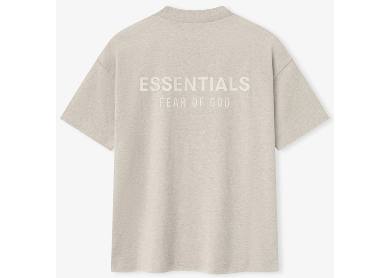 Fear of God Essentials Classic T-Shirt -  Heather Stone (SS25)