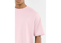 The Giving Movement Oversized Contrast Back Print T-Shirt - Marshmallow Pink