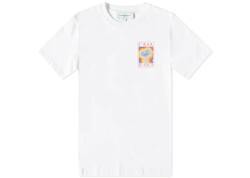 Casablanca Paris Mind Vibrations T-Shirt - White