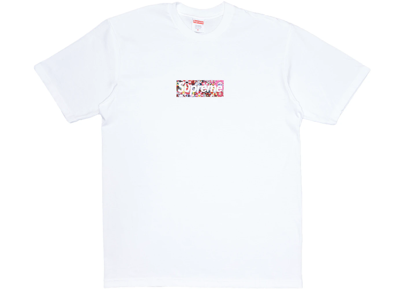 Supreme x Takashi Murakami COVID-19 Relief Box Logo T-Shirt - White (SS20)