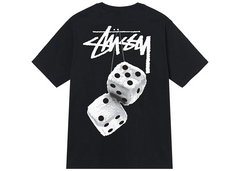 Stussy Fuzzy Dice T-Shirt - Black