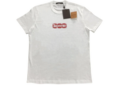 Supreme Louis Vuitton Box Logo Tee White