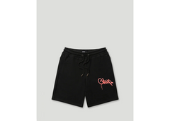 Geedup Co Handstyle EMB Shorts - Black/Peach