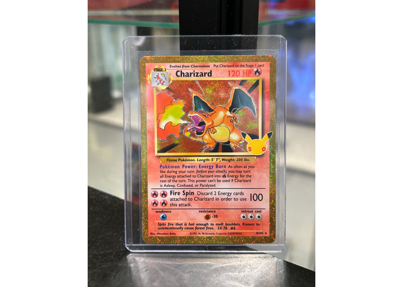 Charizard Pokemon 30th Anniversary Celebration 4/102 NM